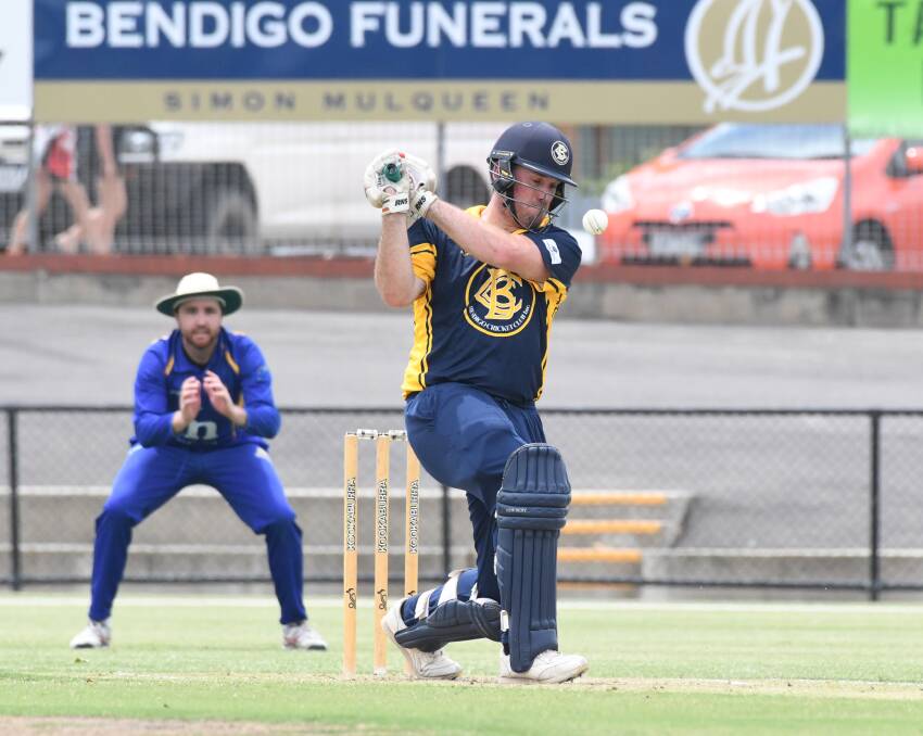 UP AND ABOUT: Kyle Humphrys had a brilliant debut season in the BDCA with Bendigo.