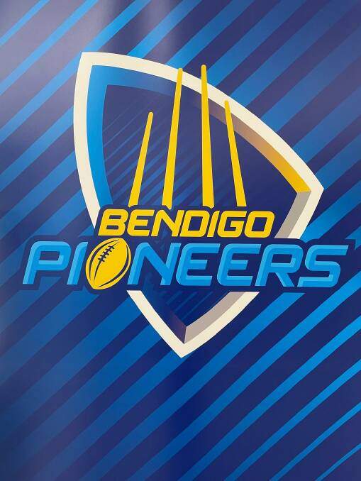 The new Bendigo Pioneers logo that was launched on Friday.