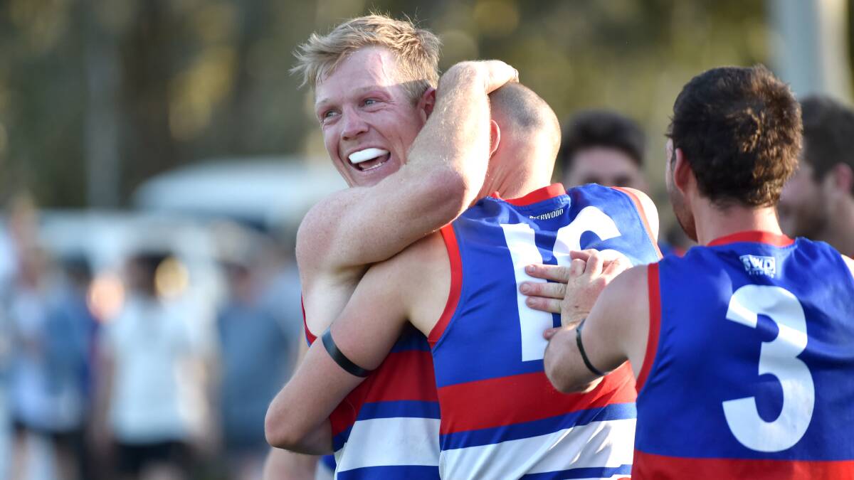 Lachlan Ford ater last year's grand final win over Colbo. Picture: GLENN DANIELS