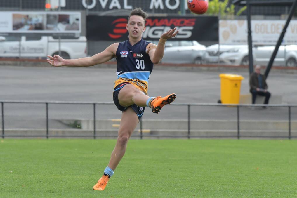 ON THE RUN: Bendigo Pioneers forward Jade Dick-O'Flaherty. The Pioneers have a 2-6 record after eight games.