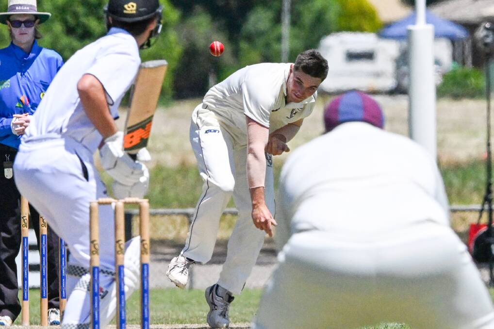 Zac Sims had a consistent season with the ball for Sandhurst in the BDCA. Picture by Darren Howe