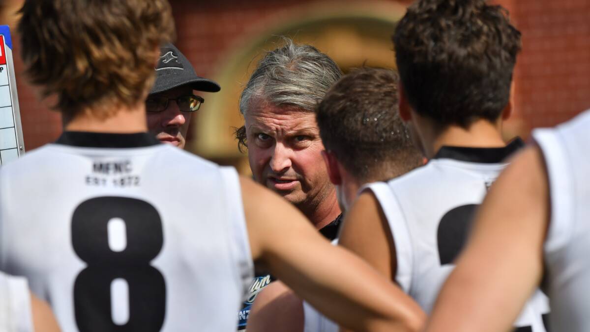 Justin Abrams has had a rough start to his coaching stint with the Pies.
