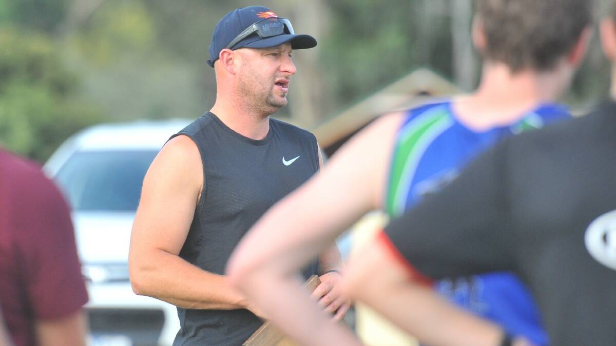 POSITIVE MESSAGE: Maiden Gully YCW coach Wayne Mitrovic is looking forward to the 2019 Loddon Valley Football Netball League season.