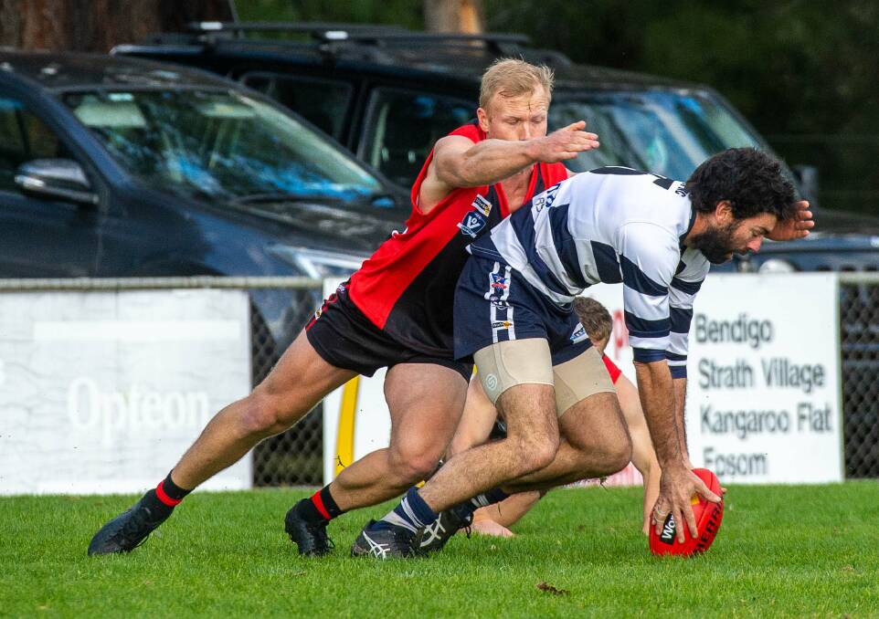 White Hills and LBU meet in round one at Scott Street. Picture: PETER WEAVING