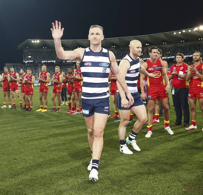 Joel Selwood will honour his great mate Gary Ablett Jr by having his son Levi run on the ground with him before the grand final.