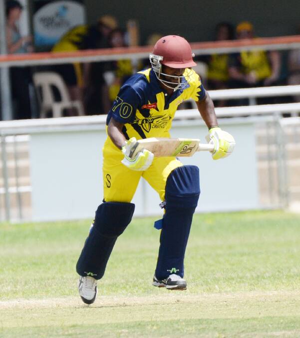 Strathfieldsaye's Savith Priyan is one of the premier all-rounders in the competition.