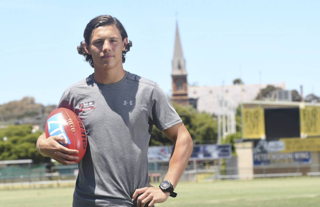 Golden Square's Jye Caldwell is back in Bendigo Pioneers colours on Friday. Picture: NONI HYETT