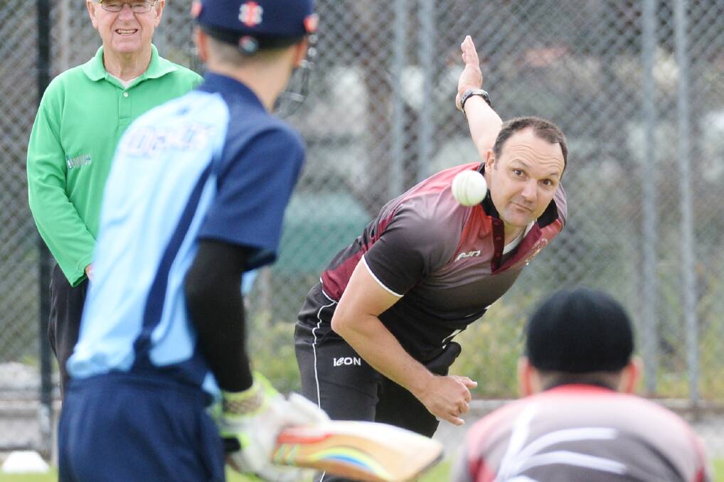 Travis O'Connell and his West Bendigo team-mates will be back on the cricket field this weekend. Picture: DARREN HOWE