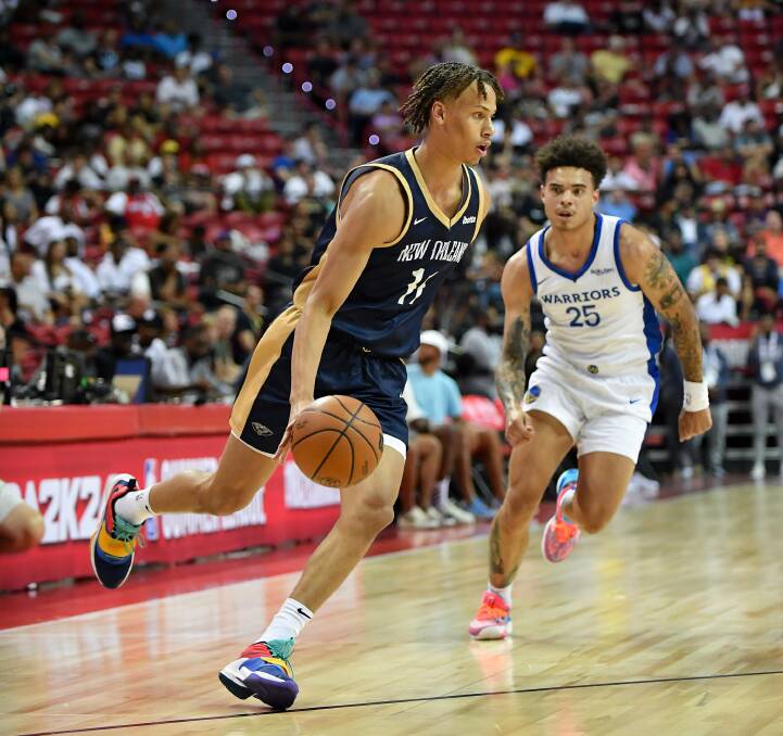 Dtson Daniels in action for the Pelicans at the recent NBA Summer League. Picture by Getty Images