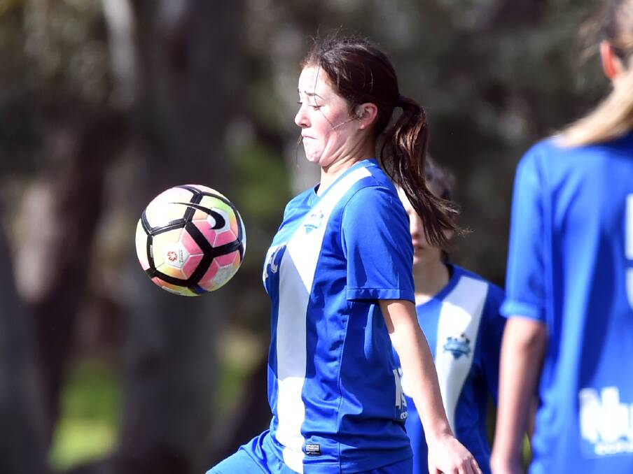 SKILLS: Shepparton United remains the team to beat in the women's championship.