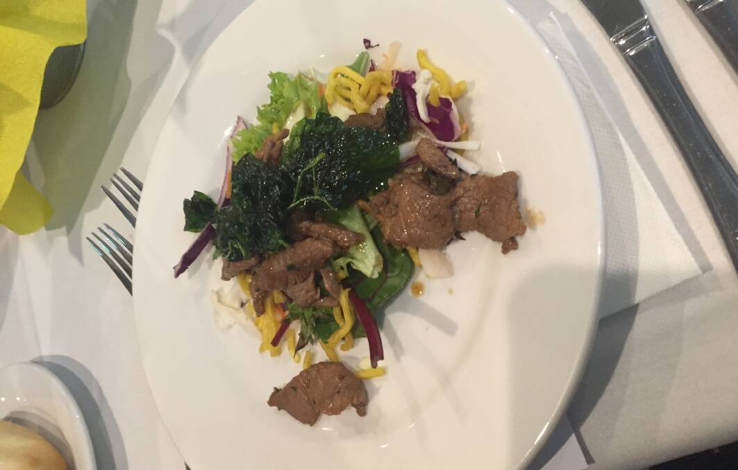 Westy's Thai Beef Salad looks pretty good.