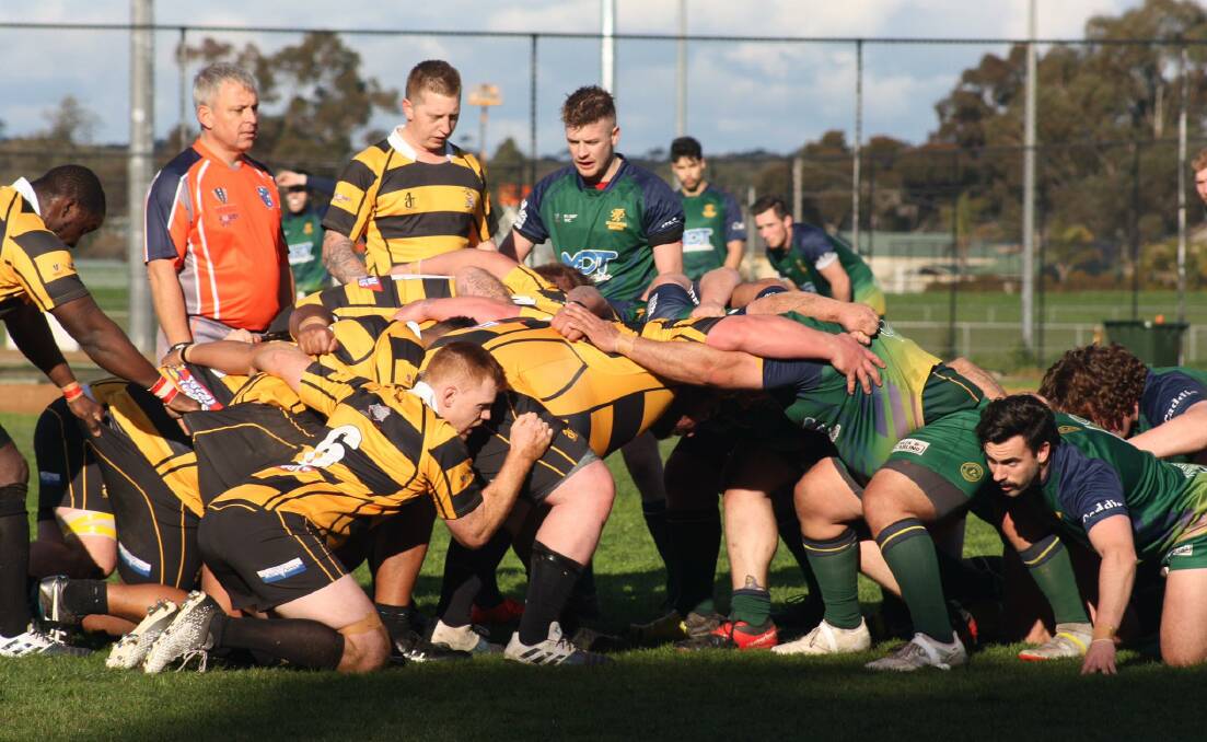 The Bendigo Fighting Miners stormed home over the top of Maroondah on Saturday. Picture: Bendigo Fighting Miners