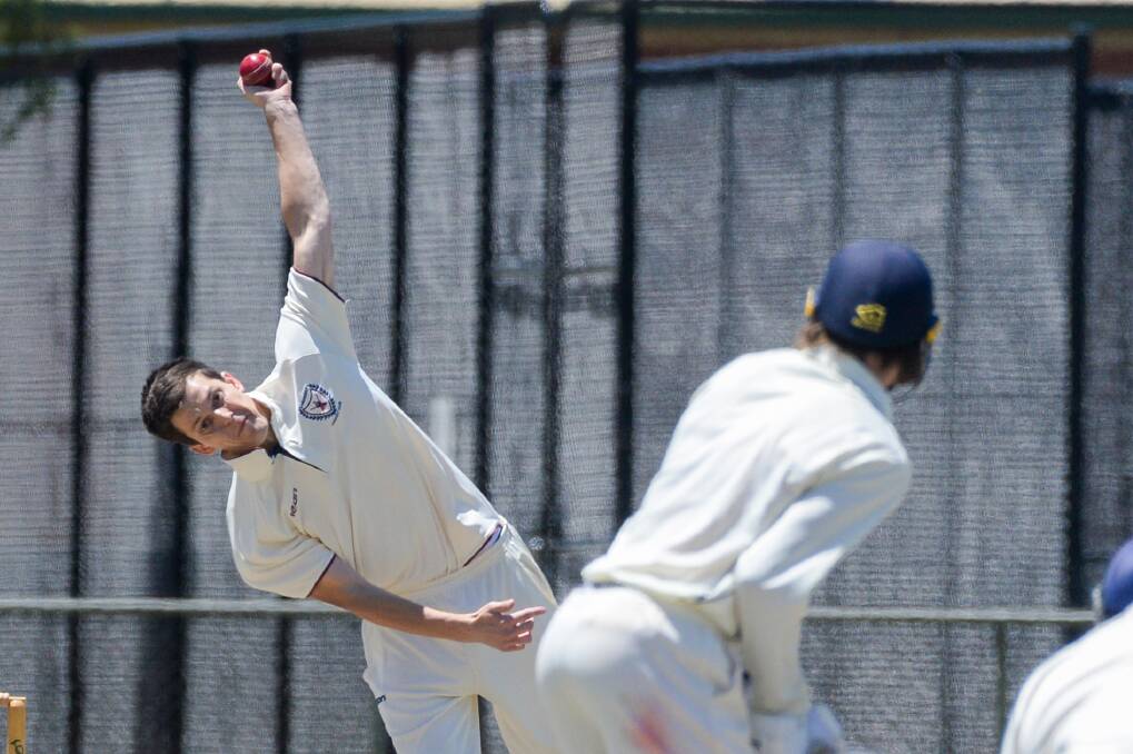 Spinner Nick Walsh played a key role in the Dragons' win over Bendigo. Picture: DARREN HOWE