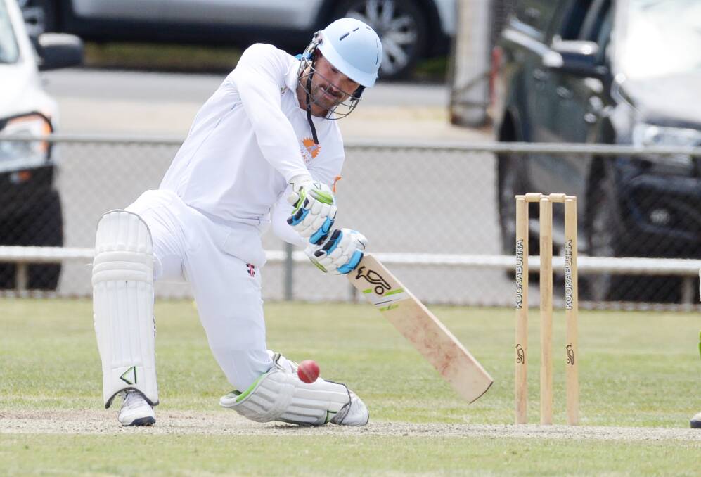 Strathdale-Maristians' Cameron Taylor has already scored more than 900 runs this season. Picture: DARREN HOWE