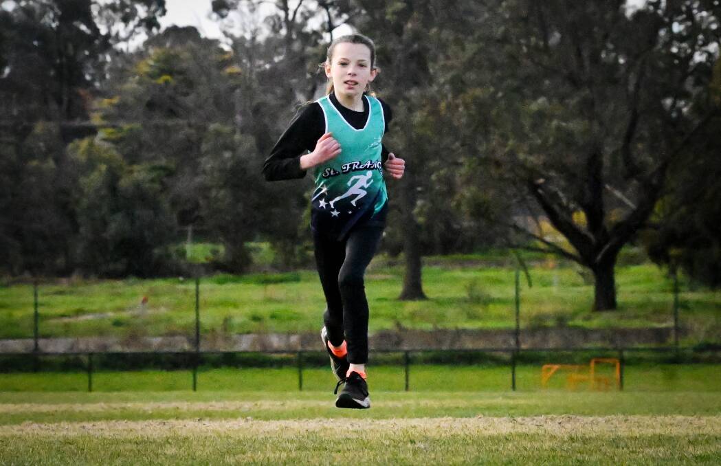 Milanke Haasbroek is one of the most promising young athletes in Bendigo. Picture by Darren Howe