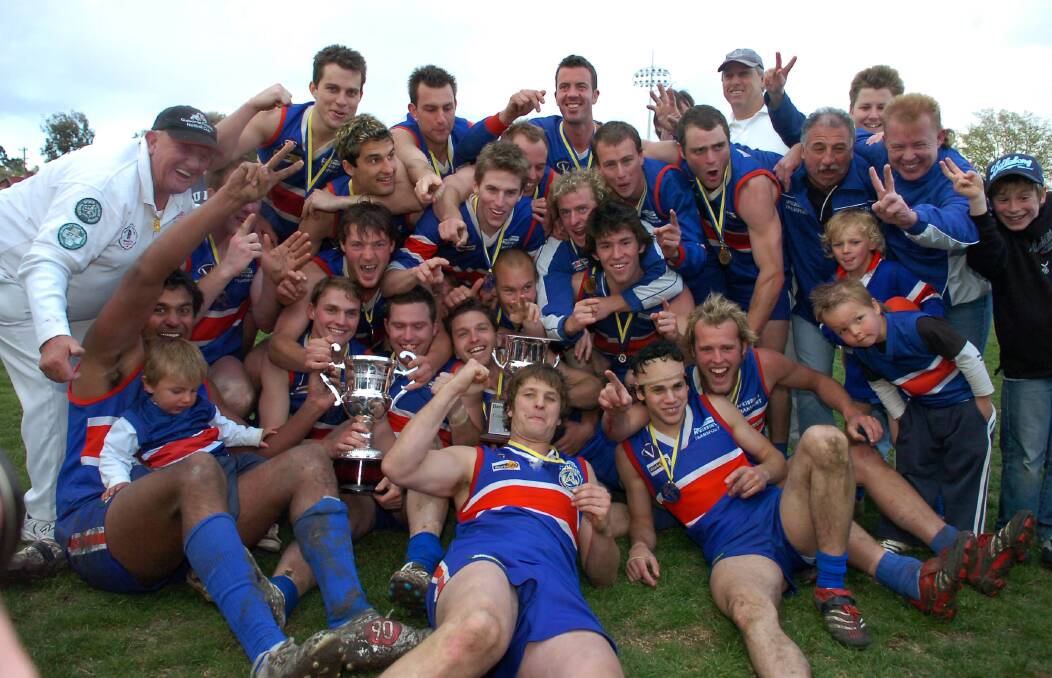 Gisborne's 2006 premiership team.