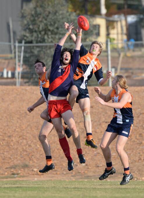 Calivil United ruckman Chris Down has signed with Sandhurst.