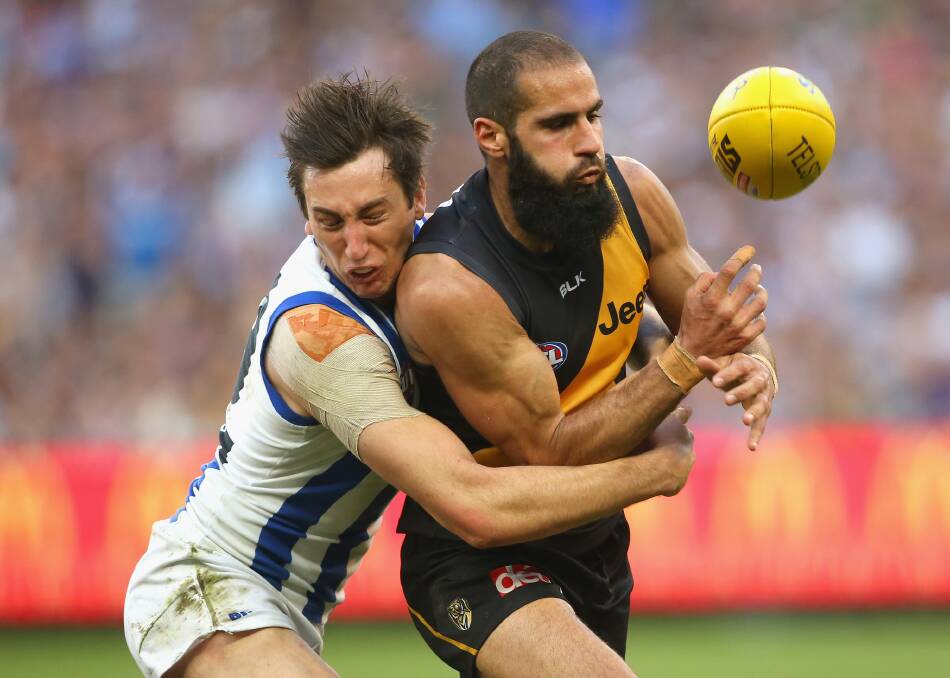 TIGER FAVOURITE: Richmond defender Bachar Houli, a devout Mulsim, is likely to play a key role in the establishment of the Tigers' Next Generation Academy in central Victoria.