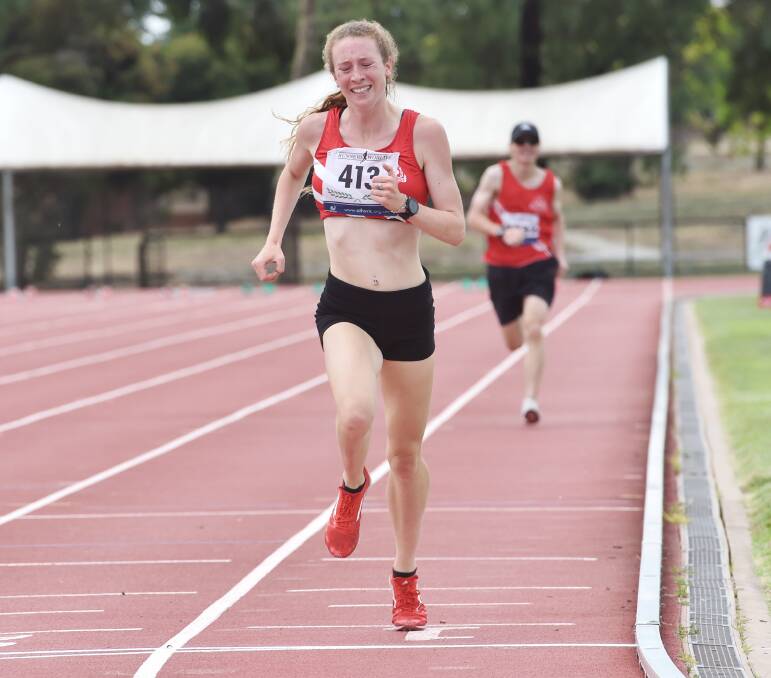 IN FORM: South Bendigo's Teleah Hayes is part of the Bendigo squad of athletes heading to Sydney to compete at the national championships. Picture: DARREN HOWE