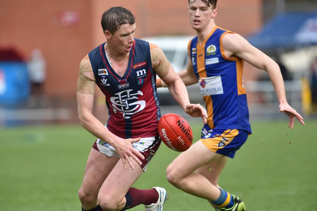 Andrew Collins is back with Sandhurst for another tilt at a BFNL premiership. Picture by Darren Howe