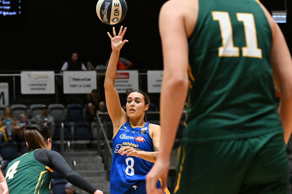 Bendigo Braves guard Ally Wilson is Japan-bound with the Australian women's 3x3 basketball team. Picture by Darren Howe