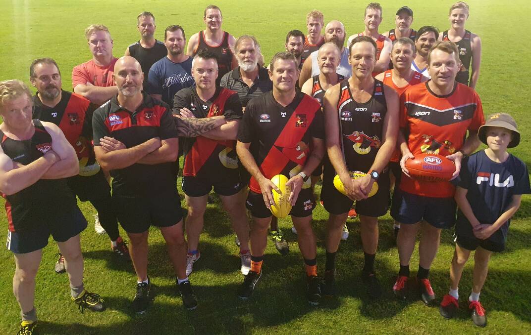 Some of the B52 Bombers' squad ahead of the season-opener. Picture: CONTRIBUTED