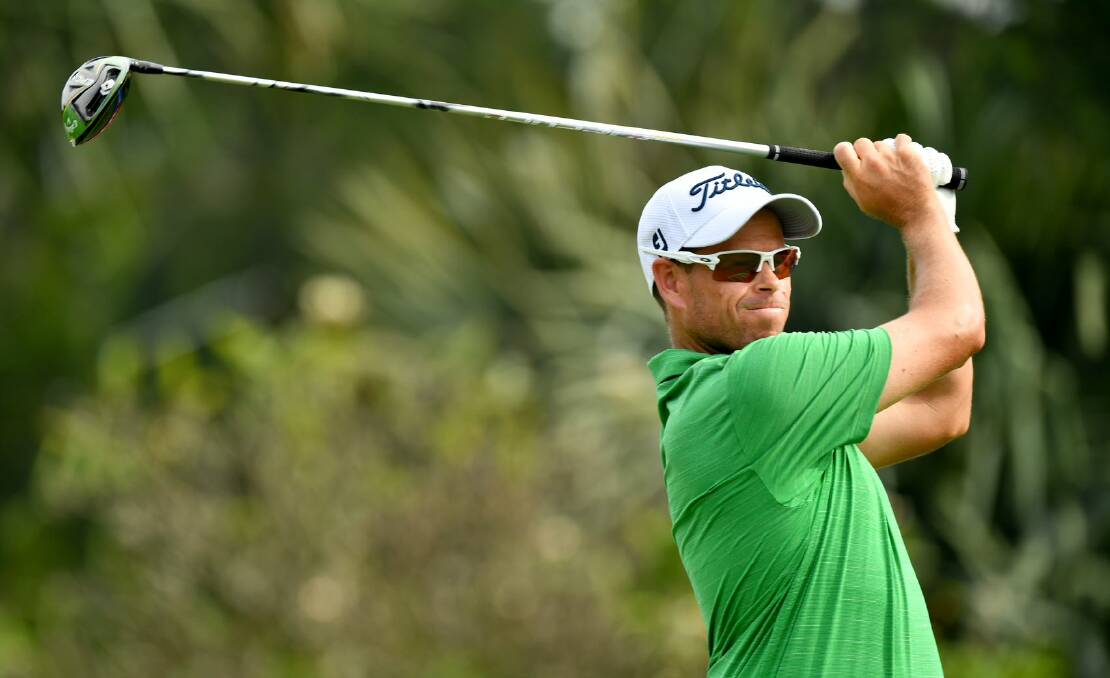 Andrew Martin during his third round of the Thailand Open. Picture: ASIA TOUR
