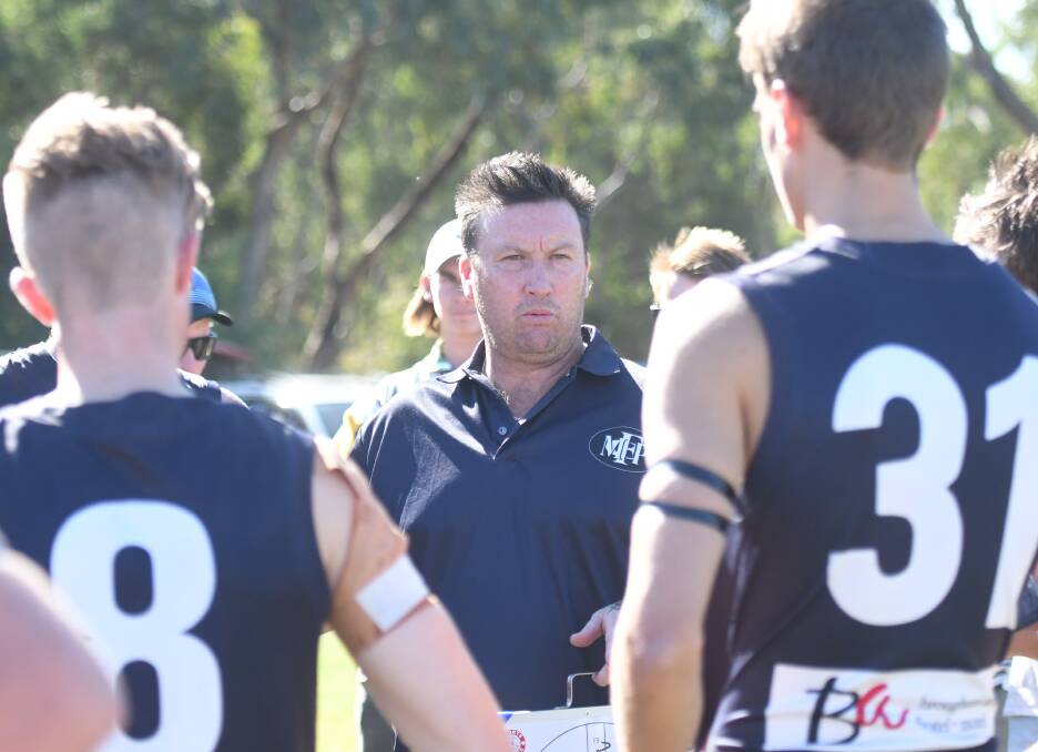 NO PANIC: Mt Pleasant coach Darren Walsh wasn't concerned by his side's round one defeat.