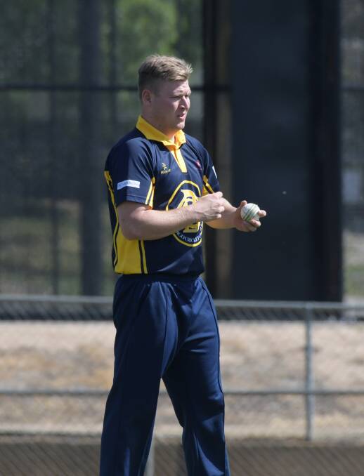 LEGGIE: Tom Hart took four wickets for the Goers.