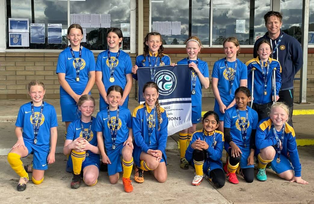 Best in the business BASL under-11 girls win Victoria Country ti photo