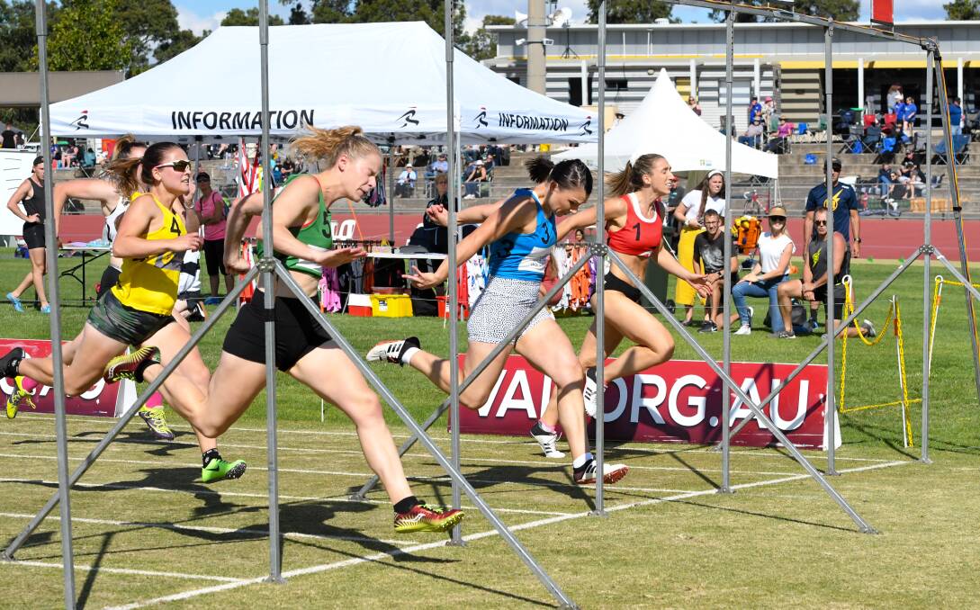 Athletics plays a major role in the two-day carnival. Picture: NONI HYETT