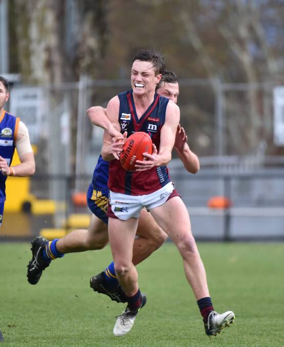 Ben Worme is one of the promising young players on the Sandhurst list. Picture: GLENN DANIELS