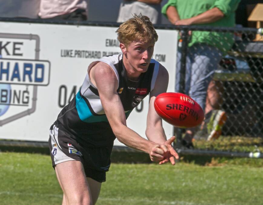Tom Myers is one of Maryborough's most promising young players. Picture by Enzo Tomasiello