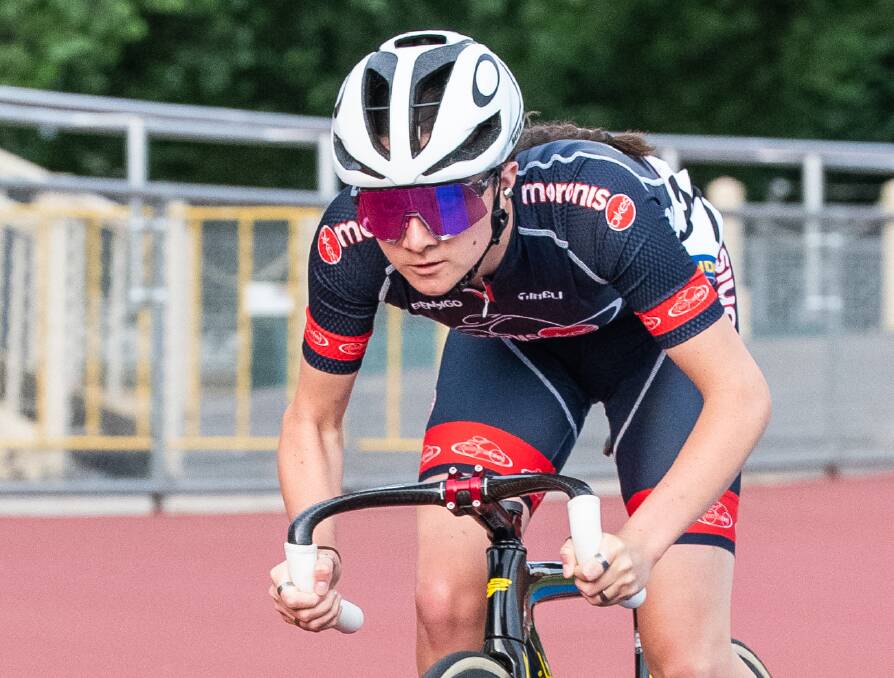 Haylee Jack is one of the riders to watch in the Bendigo summer track cycling season. Picture by Richard bailey