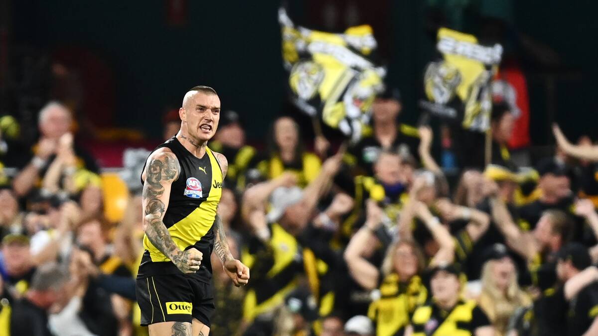History-making Dusty delivers Tigers another flag