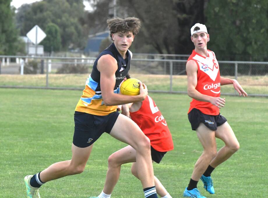 Moama's Jobe Shanahan is set for a big year with the Pioneers. Picture by Adam Bourke