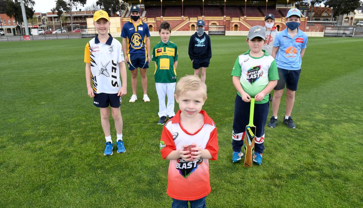 Junior cricketers from across the region are ready for a big summer of cricket. Picture: NONI HYETT