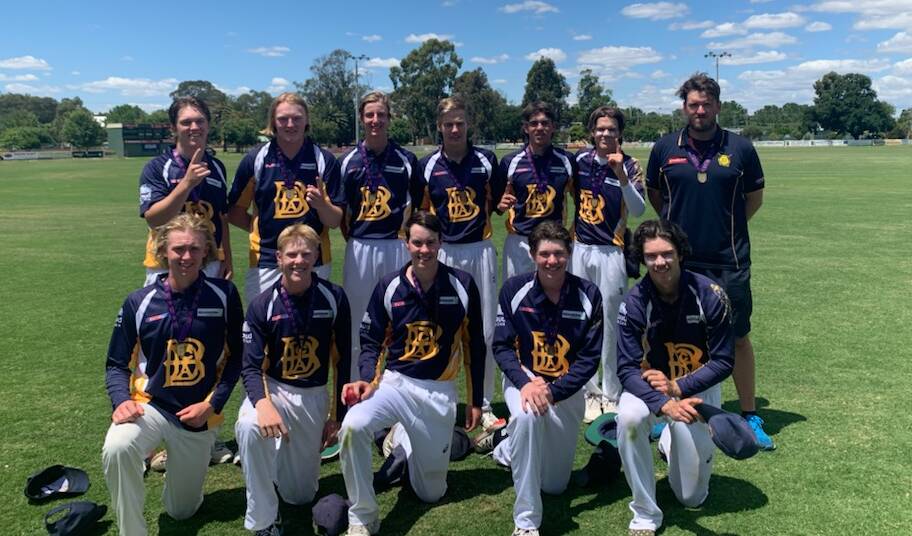 The BDCA under-17 boys after their premiership win. Picture: CONTRIBUTED