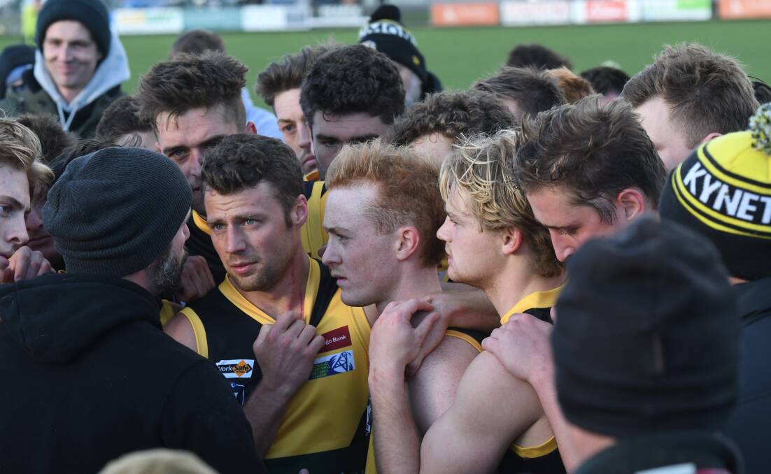 YOUNGSTERS: Kyneton can't make the finals, but still has plenty to play for in 2021.