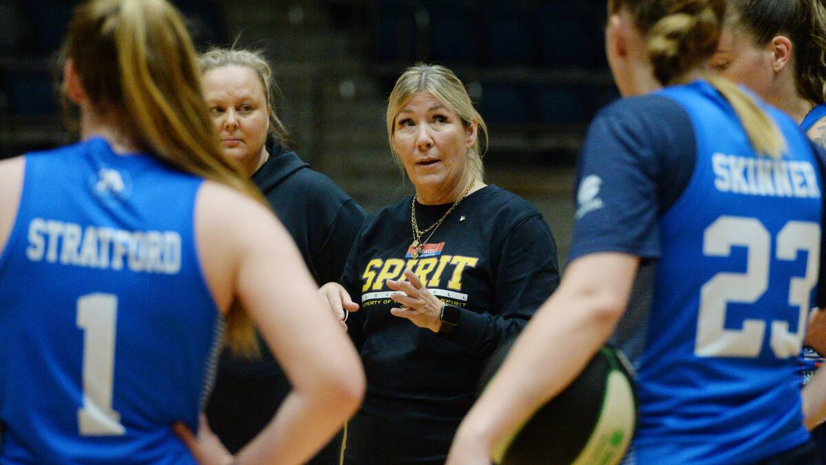 POSITIVE: Bendigo Spirit coach Tracy York is excited about the opportunity in front of her players in their return to the court.