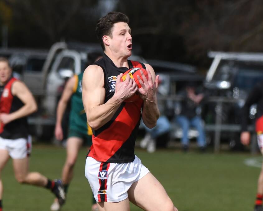 WELCOME ADDITION: Maryborough recruit Fraser Russell in action for Buninyong. Picture: BALLARAT COURIER