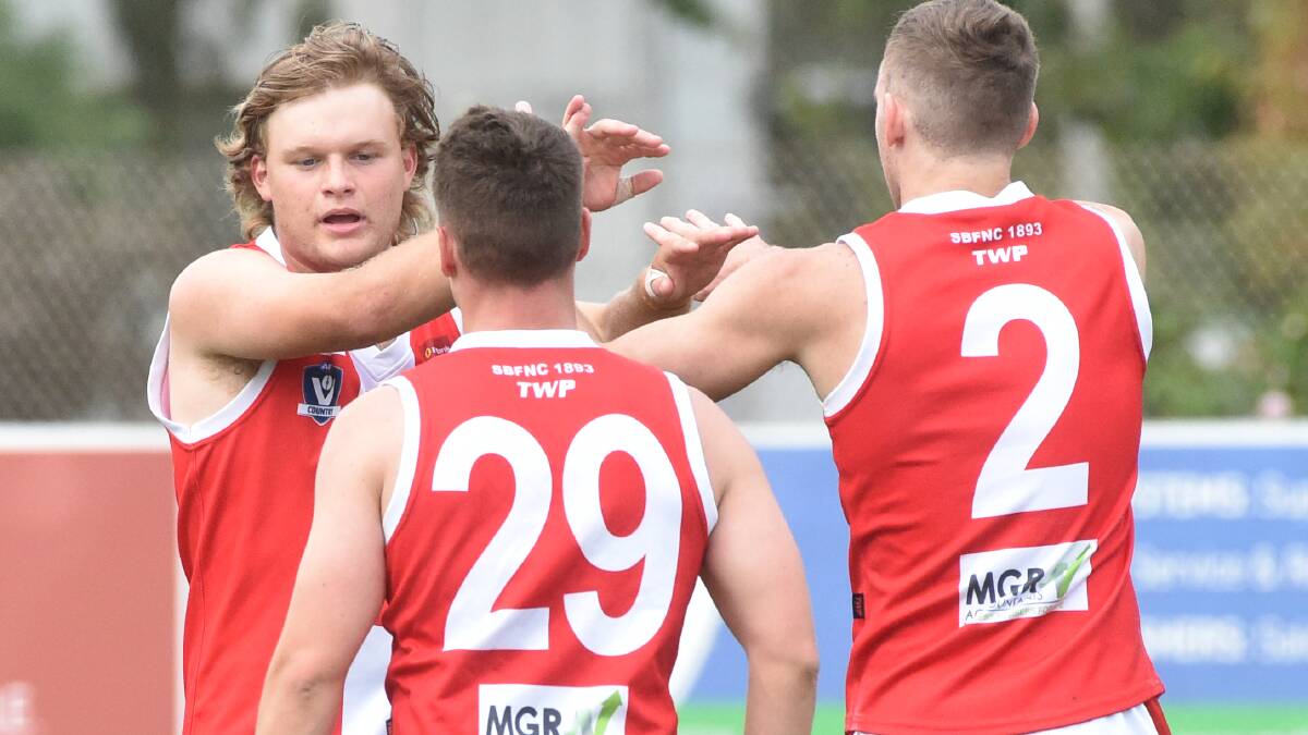 CRUNCH GAME: Can the Bloods score their first win of the 2022 season against Sandhurst on Saturday. Picture: NONI HYETT