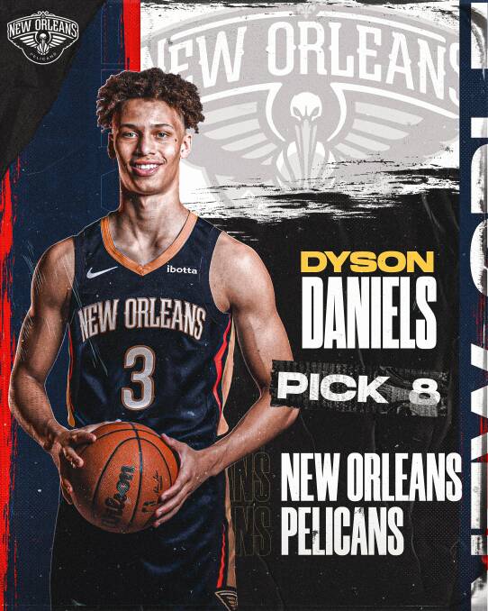Why the New Orleans Pelicans are so excited about their "guy" Dyson Daniels
