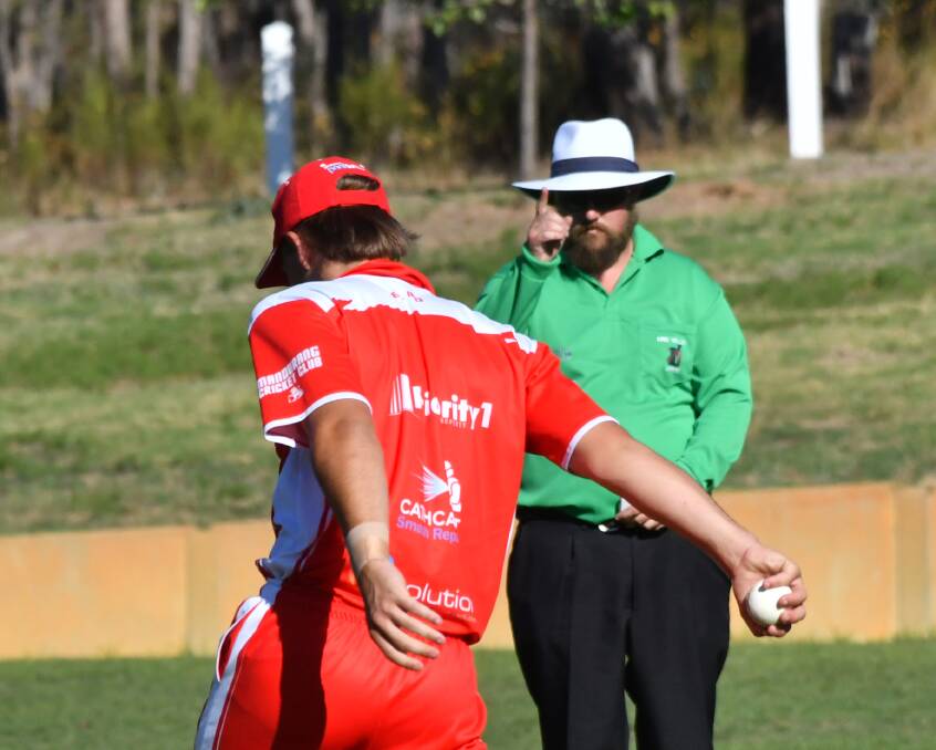 YOU'RE OUT: EVCA matches could be without official umpires on Saturday.