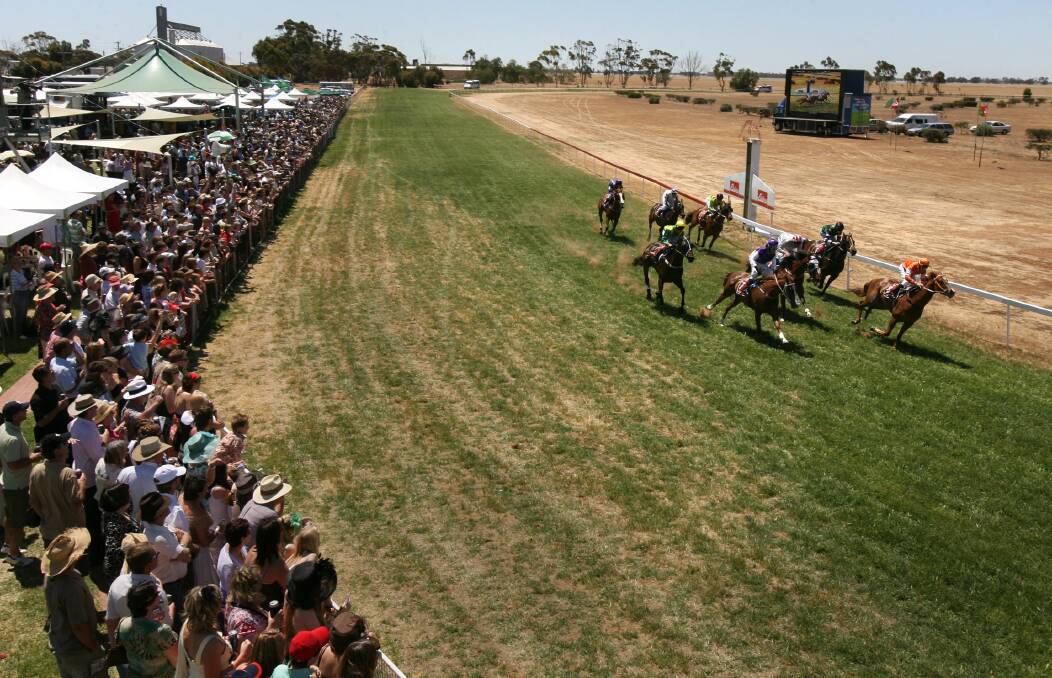 The Wycheproof Cup meeting always attracts a bumper crowd.