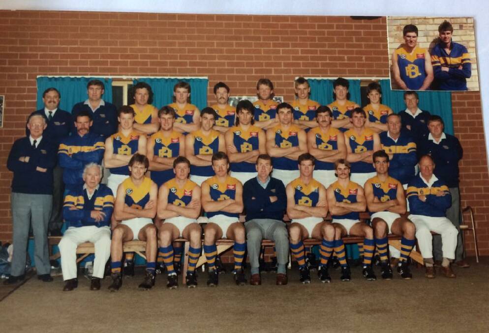 The 1988 BFL inter-league squad.