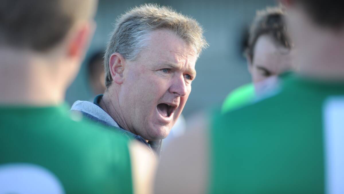 Kangaroo Flat coach Murray Collins.