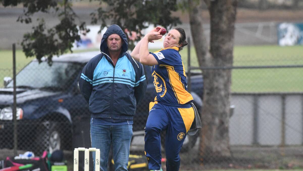 TALENT: Bendigo's Ren Doyle was one of the stars of the inaugural women's cricket competition.