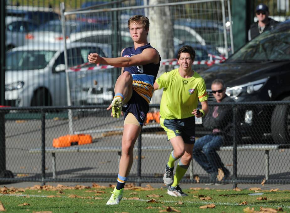 KEY RECRUIT: Laine Fitzgerald in action for the Bendigo Pioneers in 2017.