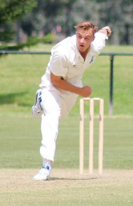 Xavier Crone in action for Carlton. Picture: CARLTON CRICKET CLUB